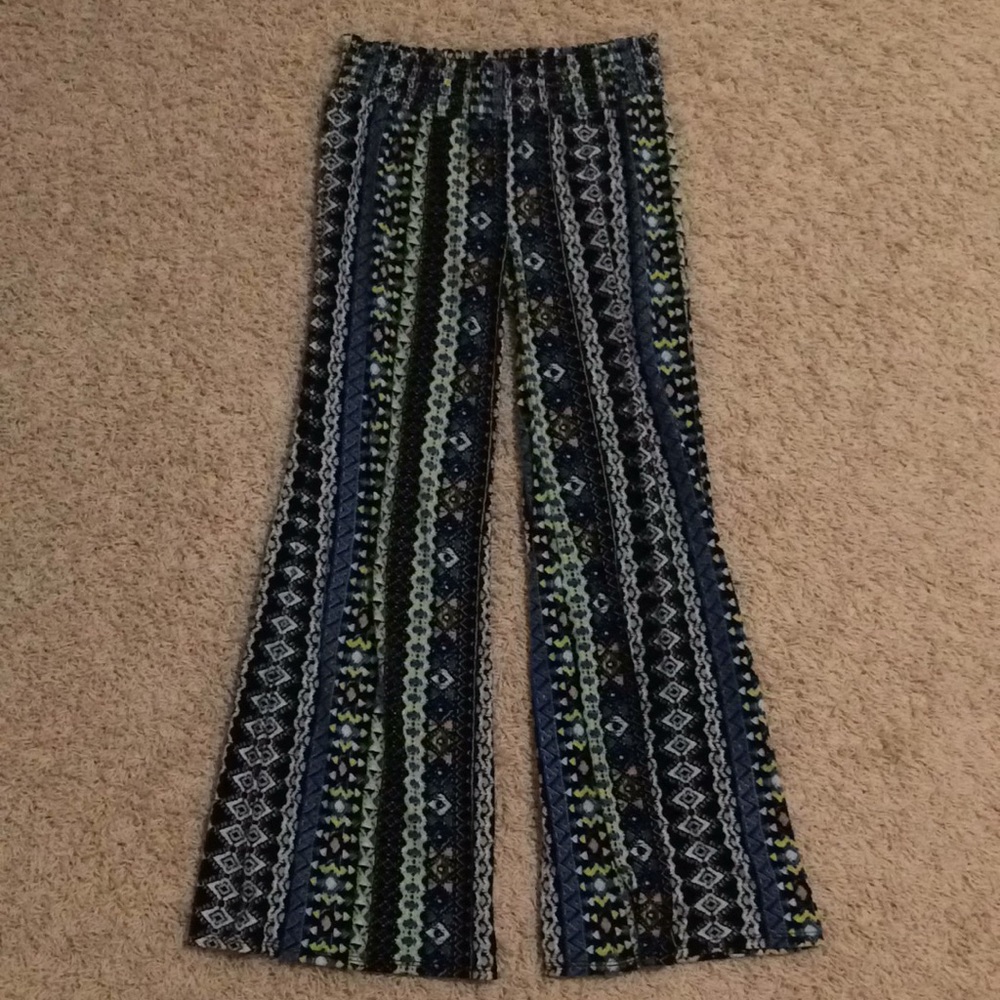 Flared Palazzo Pants